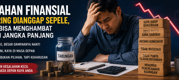 Kesalahan finansial anak muda yang sering di lakukan